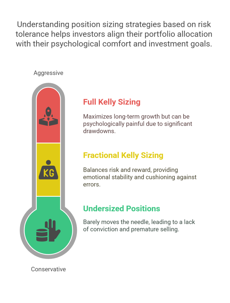 Kelly Criterion Position Sizing: Avoid the Trap of Overbetting and Underbetting 2 psychology of position sizing