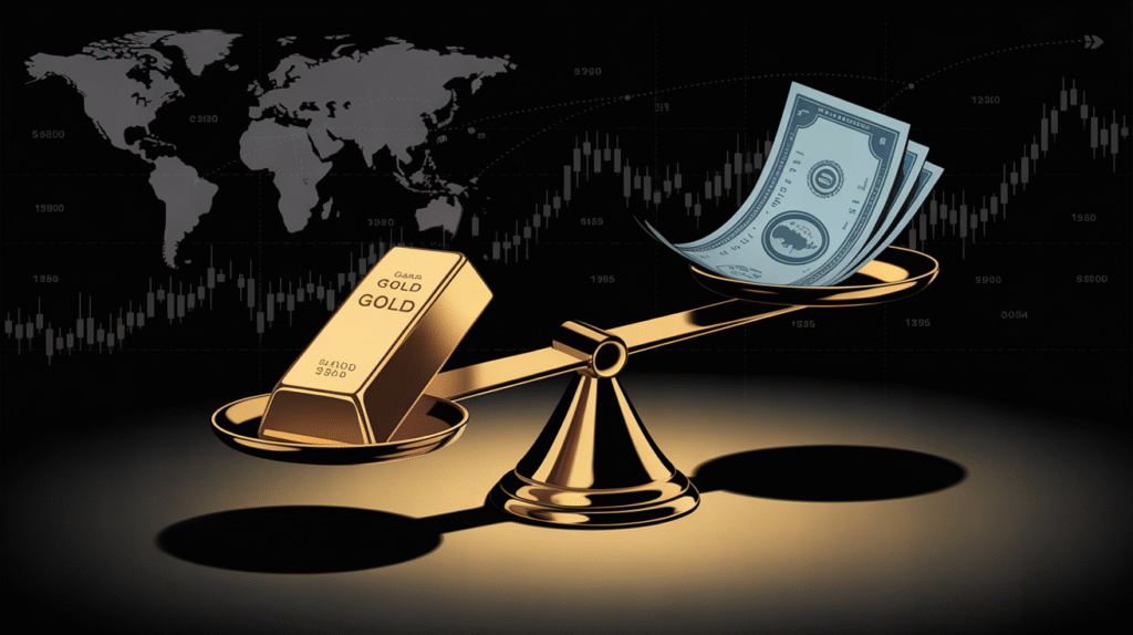 Is Gold the New Treasury? How Investors Are Redefining “Safe Haven” 1 gold as the new safe haven