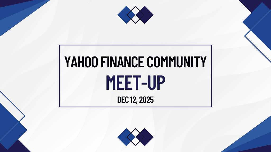 Yahoo Finance Community Meet-Up